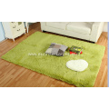 100% polyester bath mat with silky fur